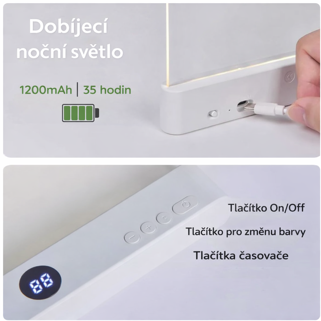 LumiPage – přenosné světlo na knihu